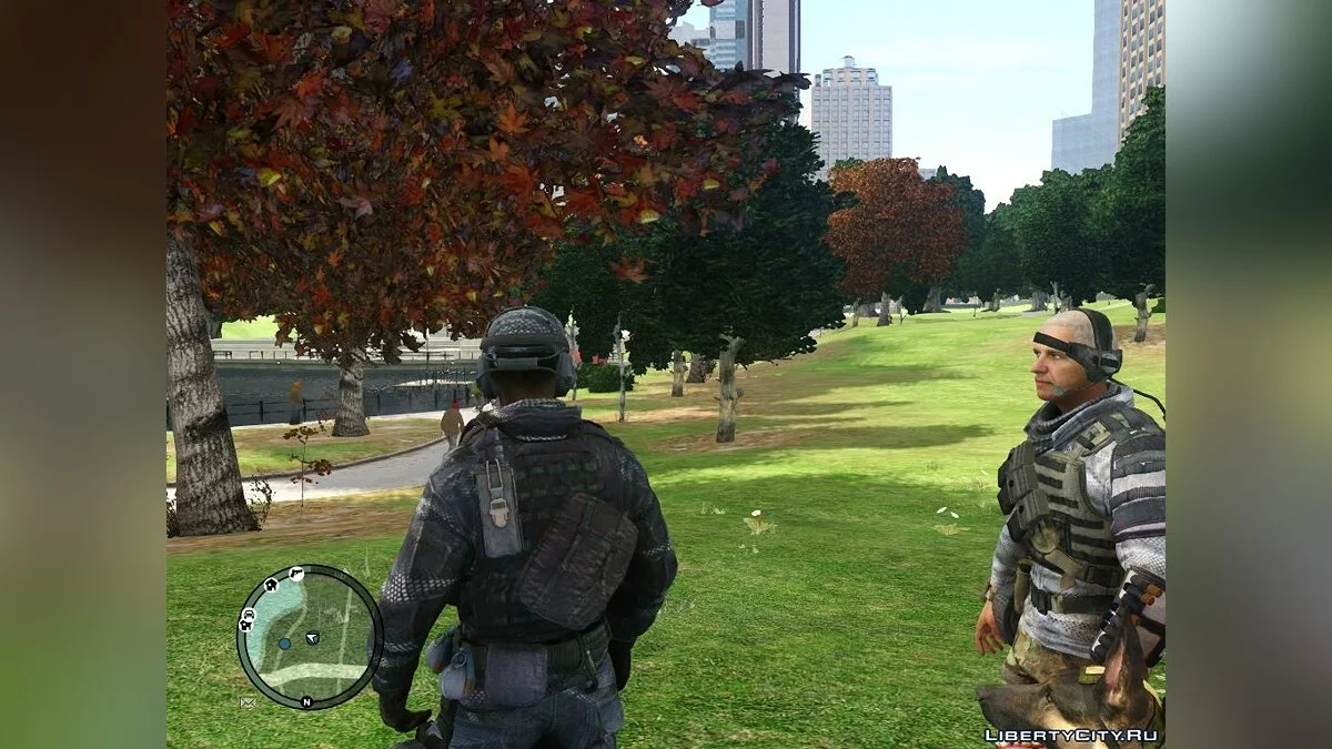 Kick (Ped) from Call of Duty: Ghosts / GTA 4