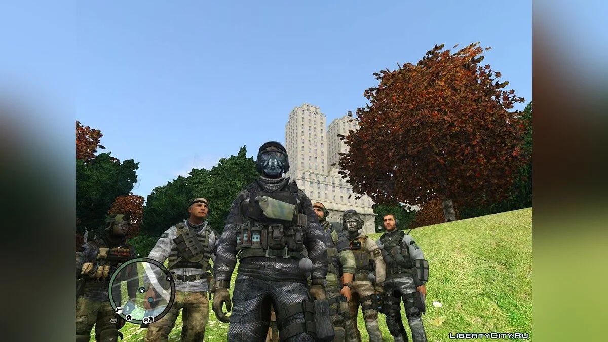 Kick (Ped) from Call of Duty: Ghosts / GTA 4