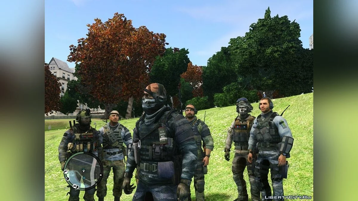 Merrick (Ped) from Call of Duty: Ghosts / GTA 4