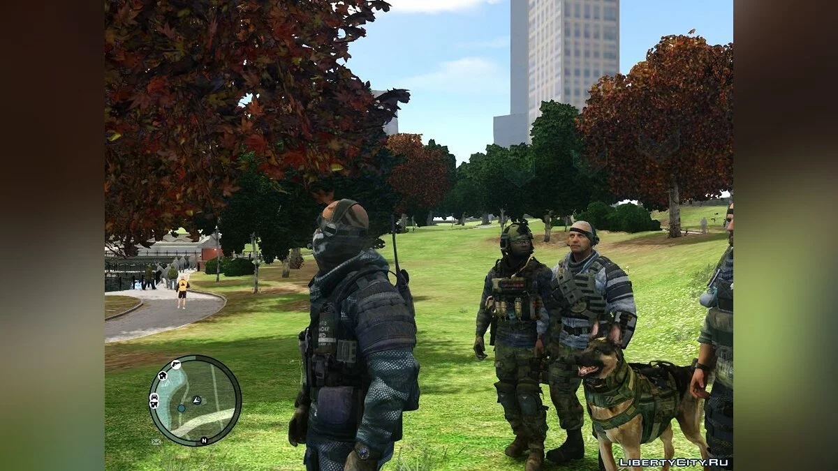 Merrick (Ped) from Call of Duty: Ghosts / GTA 4