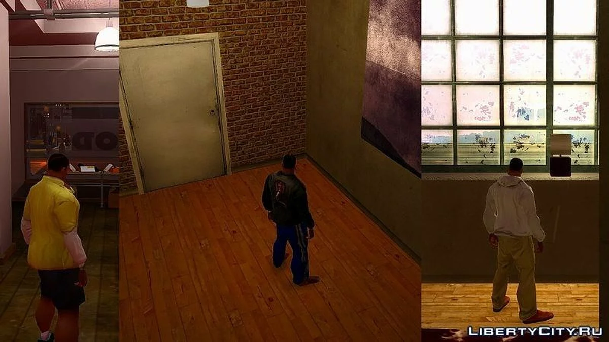 Carl Johnson (CJ) Player + Voice and clothes / GTA 4