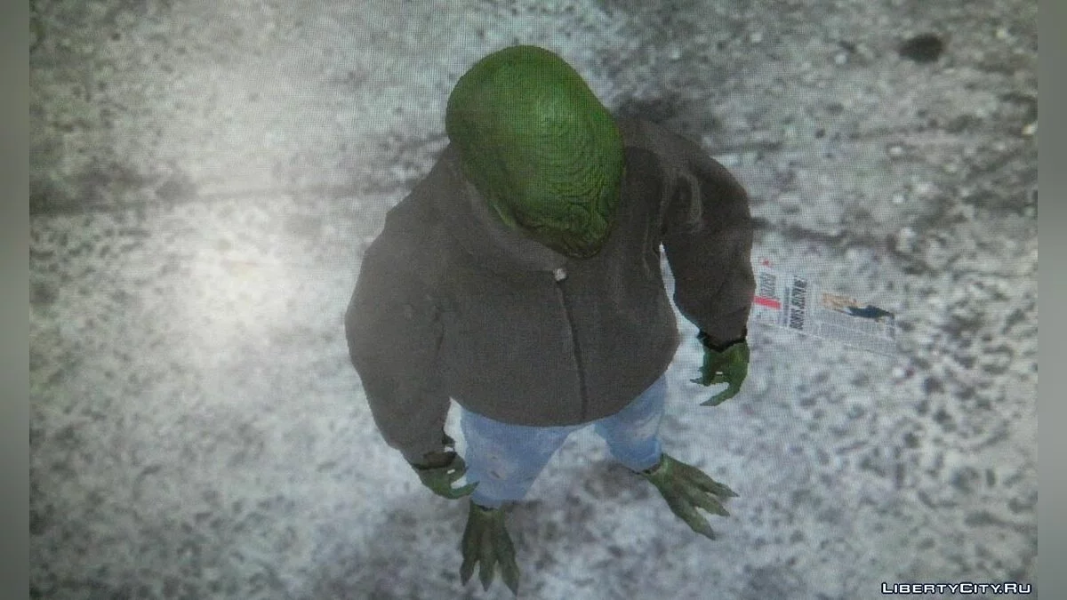 Нло Рептилия / GTA 4