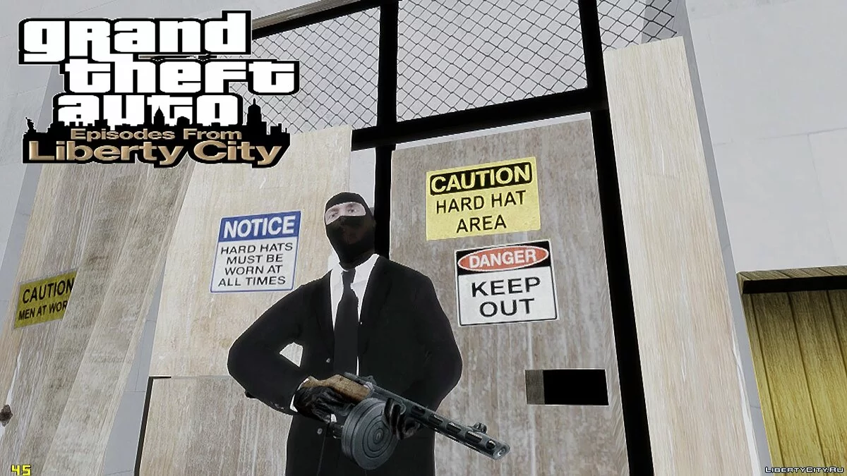 1995 Heat Movie Robber Skin Pack / GTA 4