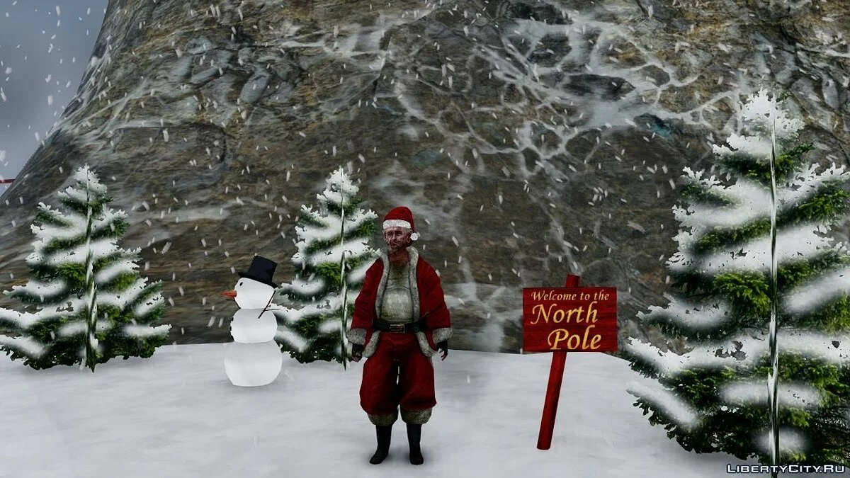 Drunk Santa / GTA 4