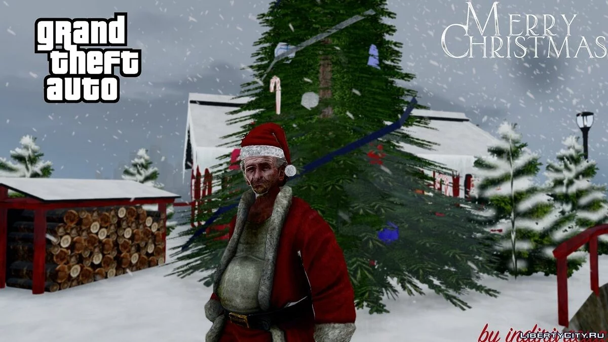Drunk Santa / GTA 4