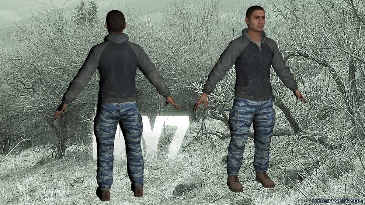 White male from DayZ SiB / GTA 4