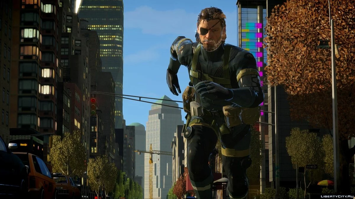 Metal Gear Solid V - Ground Zeroes - Big Boss / GTA 4