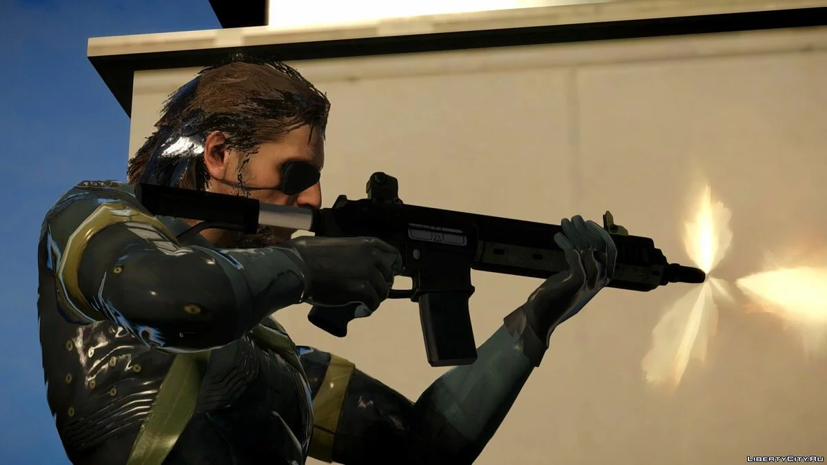 Metal Gear Solid V - Ground Zeroes - Big Boss / GTA 4