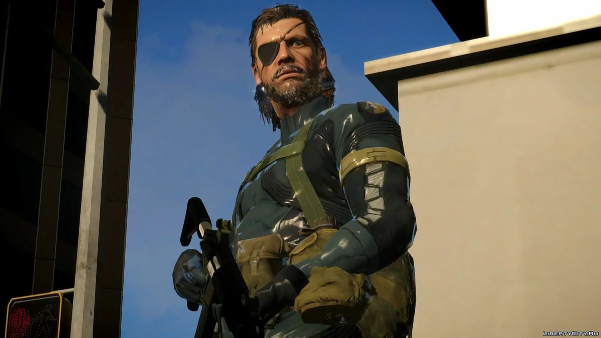 Metal Gear Solid V - Ground Zeroes - Big Boss / GTA 4