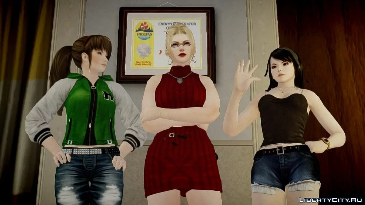 Pai Chan from Virtua Fighter / GTA 4