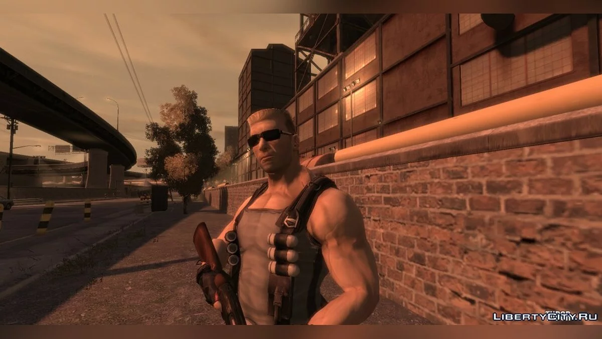 Duke Nukem Fully Rigged / GTA 4
