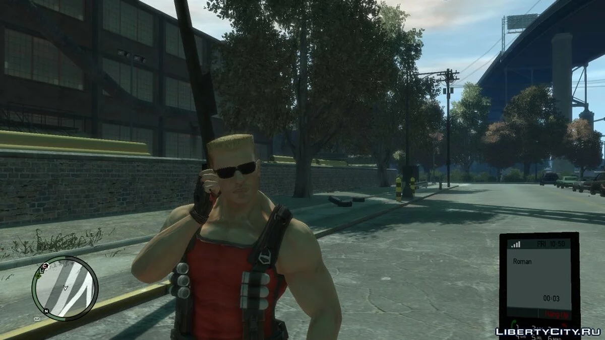 Duke Nukem Fully Rigged / GTA 4