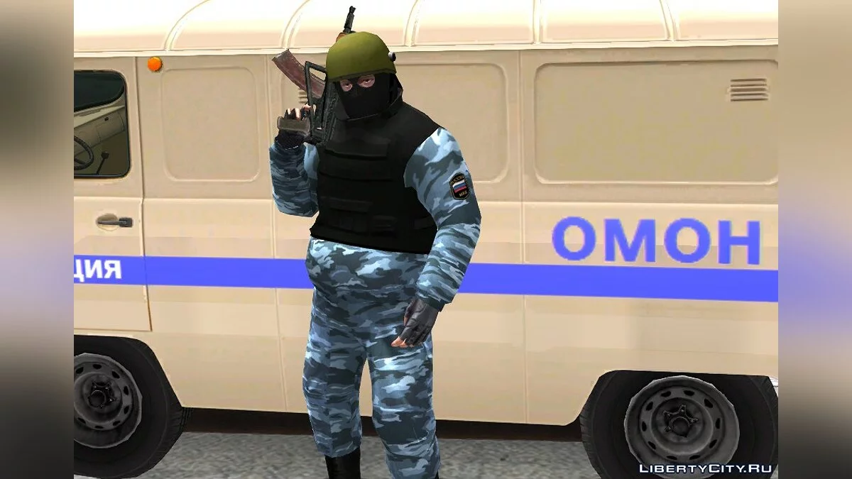 Российская милиция и спецназ / GTA 4