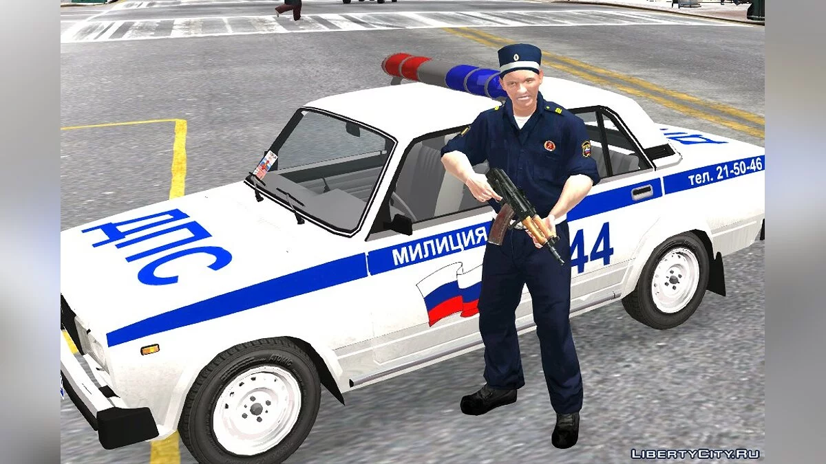 Российская милиция и спецназ / GTA 4