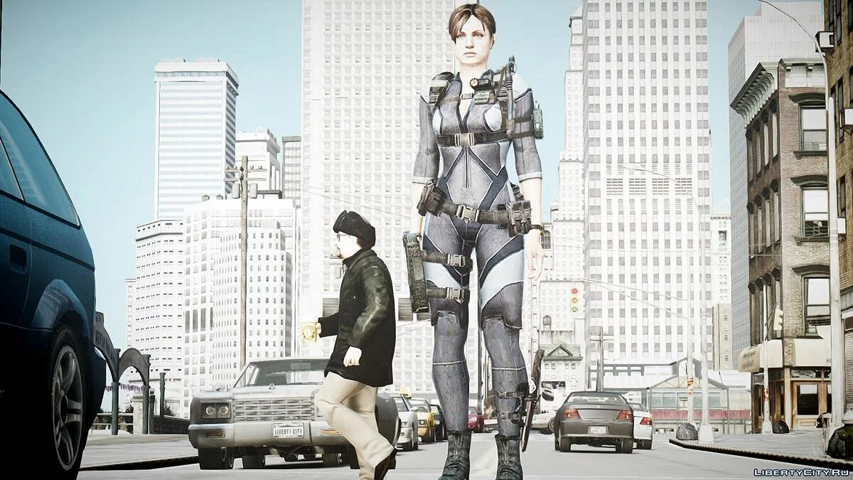 Resident Evil Revelations Jill Valentine / GTA 4