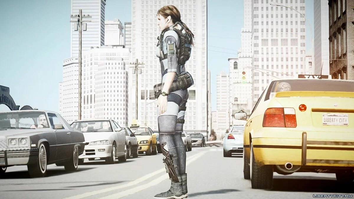Resident Evil Revelations Jill Valentine / GTA 4