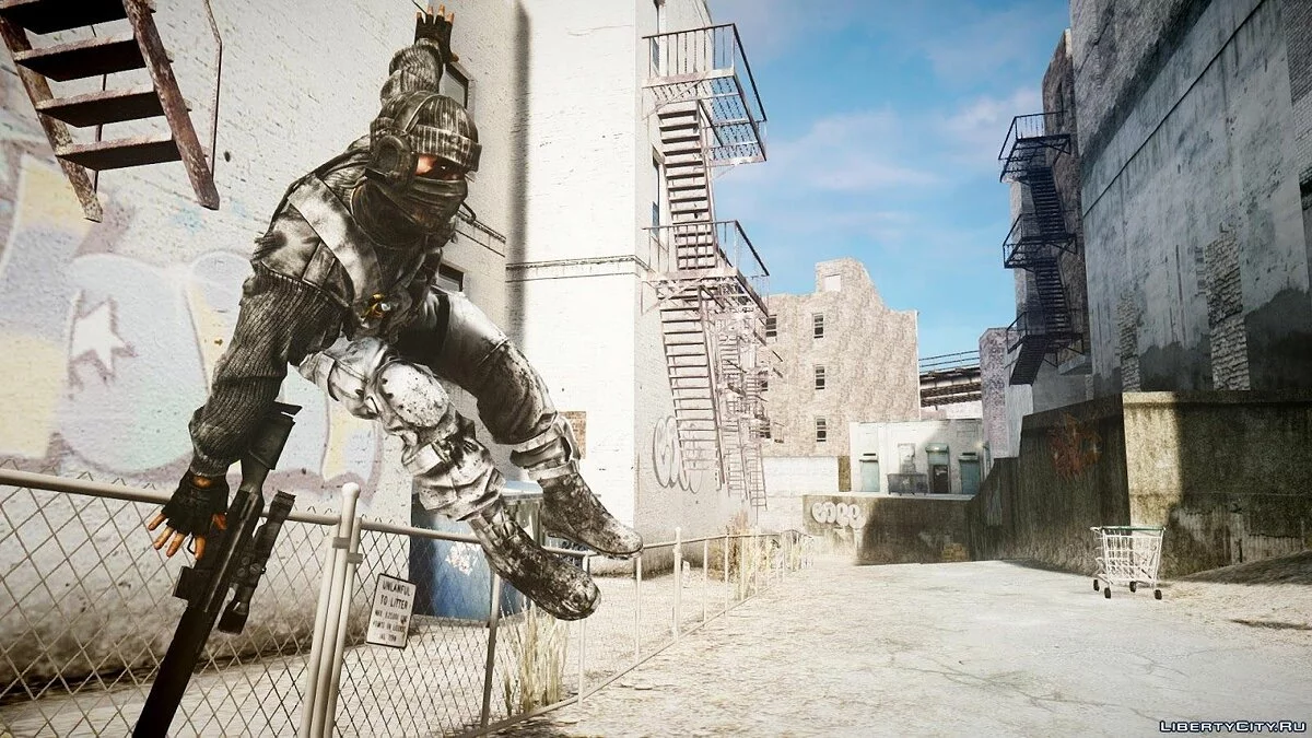 Battlefield 3 Sniper / GTA 4