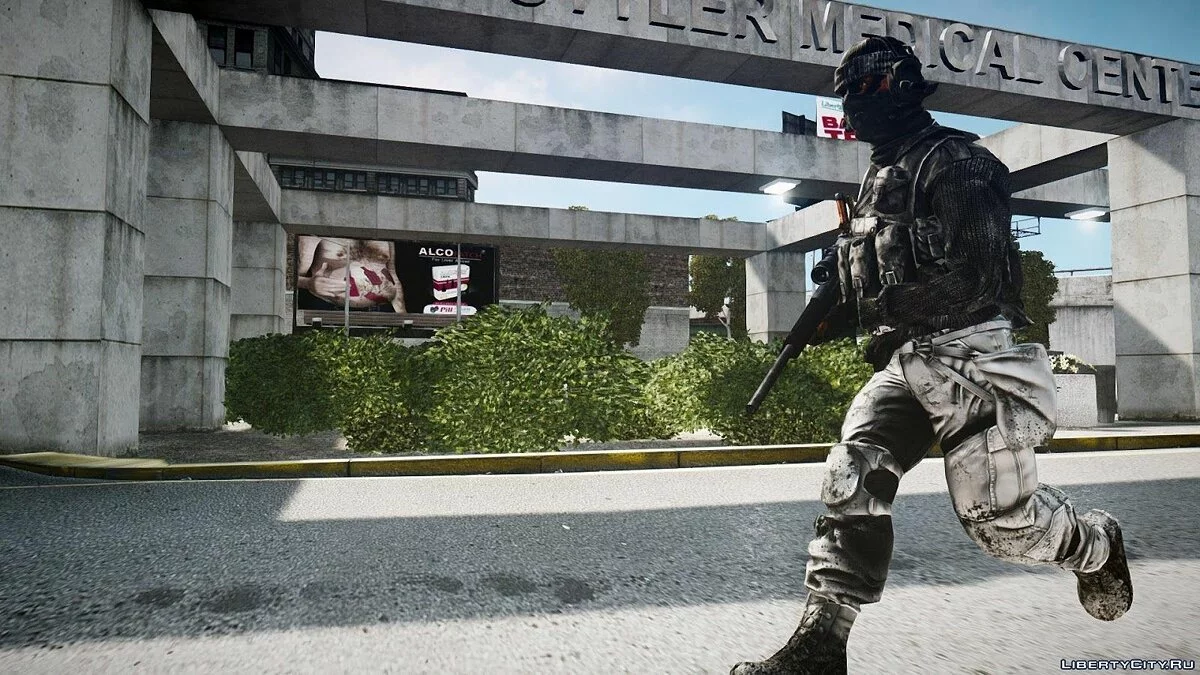 Battlefield 3 Sniper / GTA 4