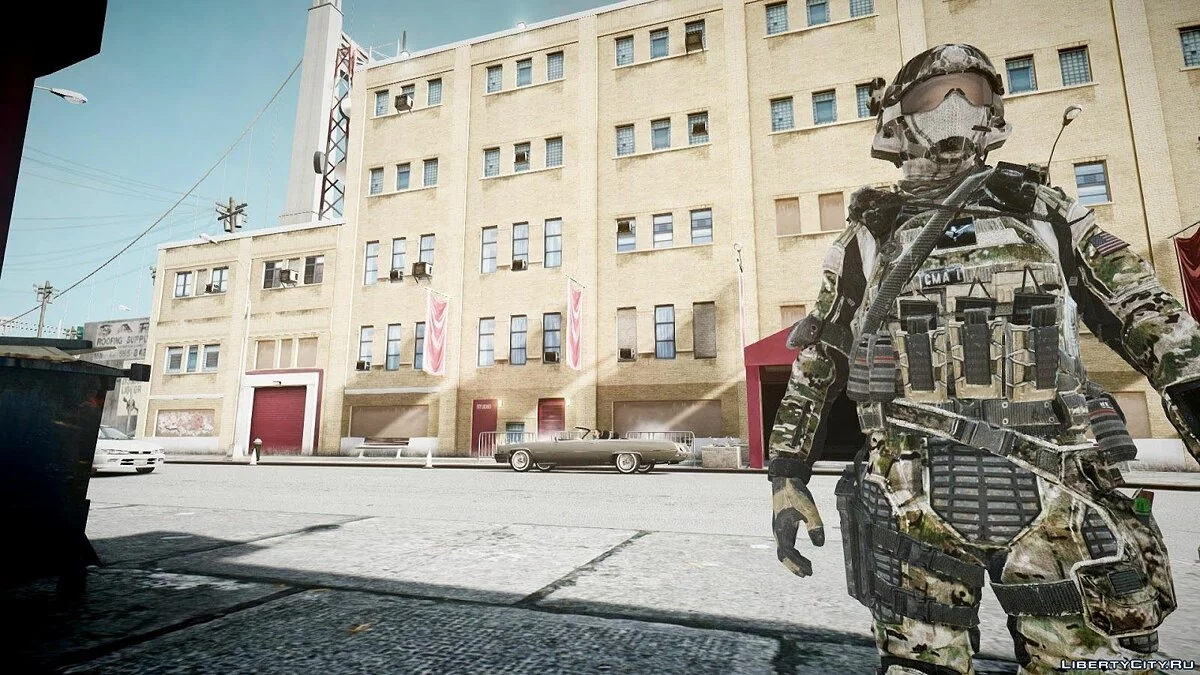 Call Of Duty Black Ops II Paratrooper / GTA 4
