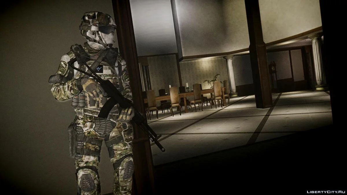 Call Of Duty Black Ops II Paratrooper / GTA 4