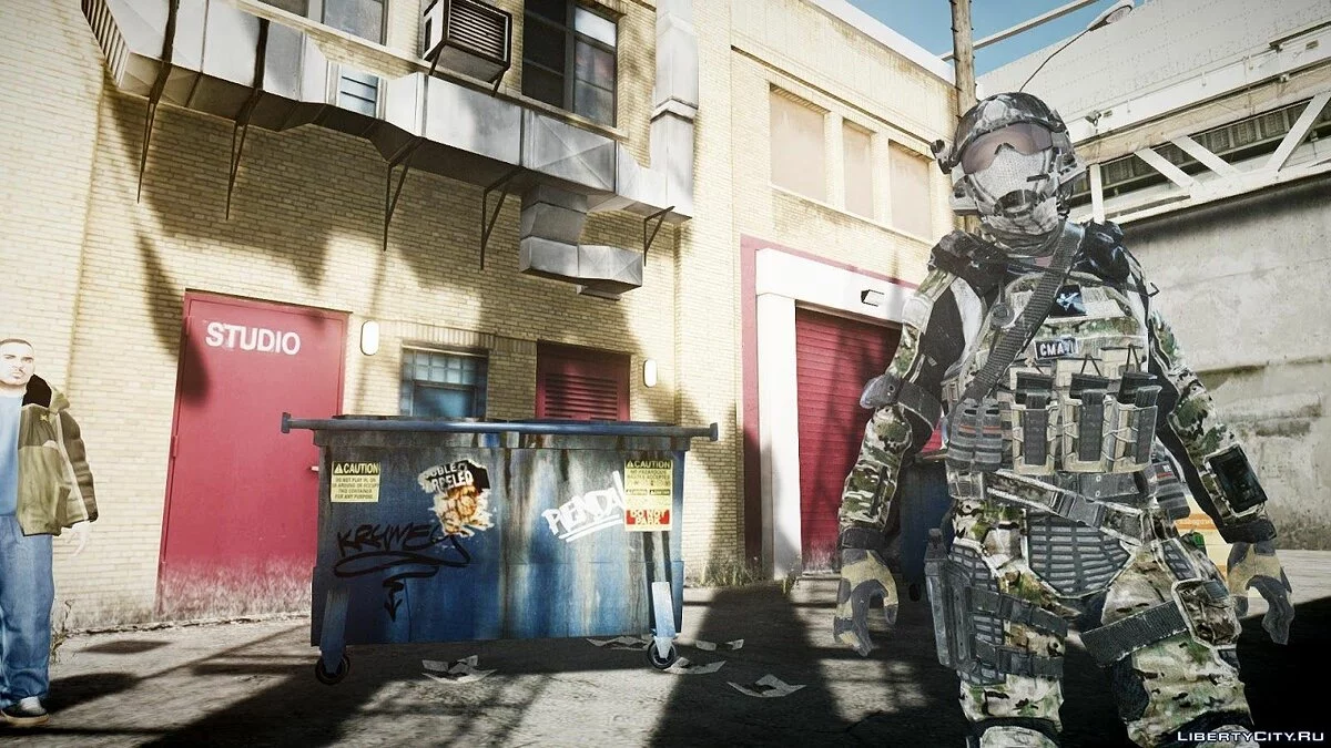 Call Of Duty Black Ops II Paratrooper / GTA 4