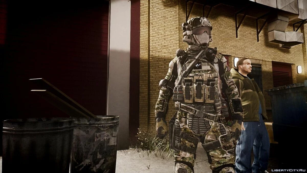 Call Of Duty Black Ops II USA Seal / GTA 4