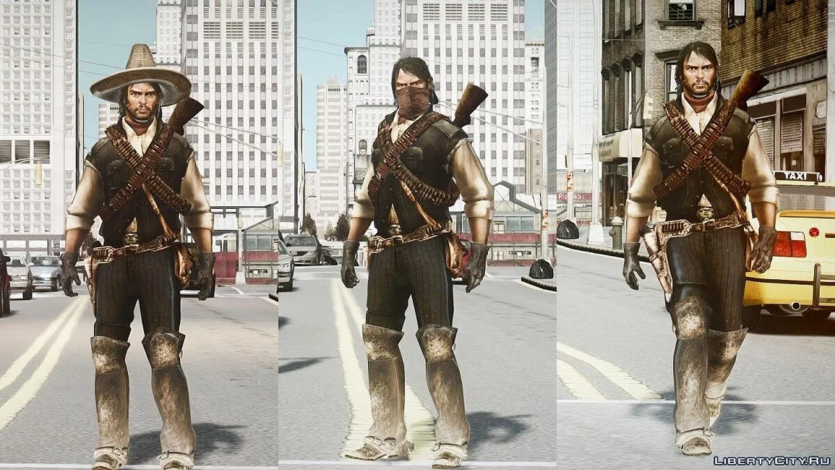 John Marston Skins Pack № 1 / GTA 4