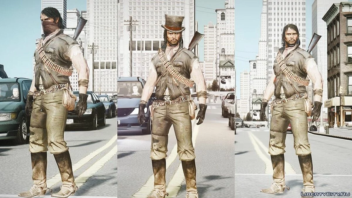 John Marston Skins Pack № 2 / GTA 4