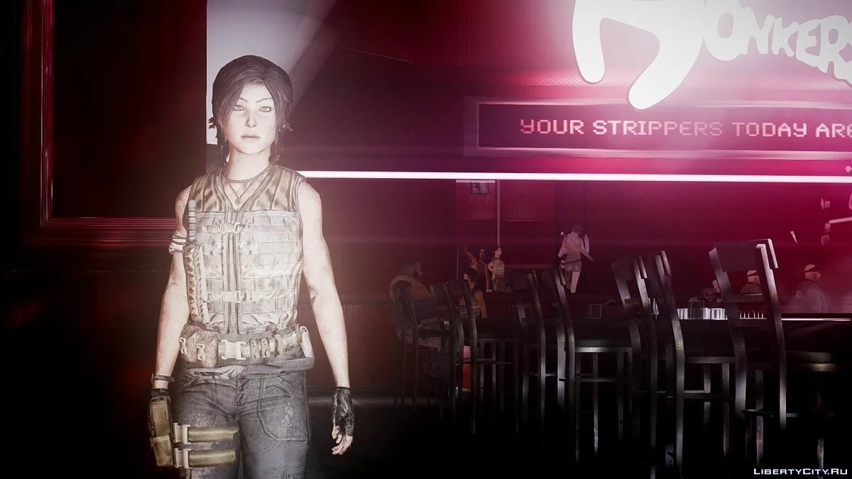 Lara Croft Guerilla / GTA 4