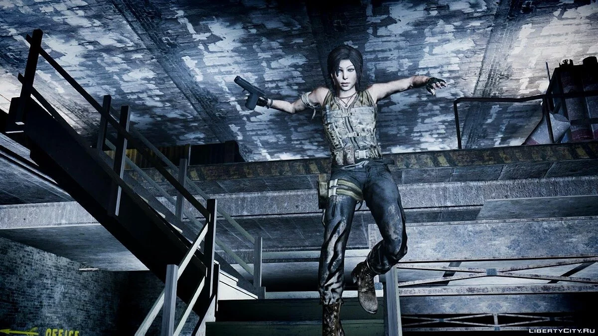 Lara Croft Guerilla / GTA 4