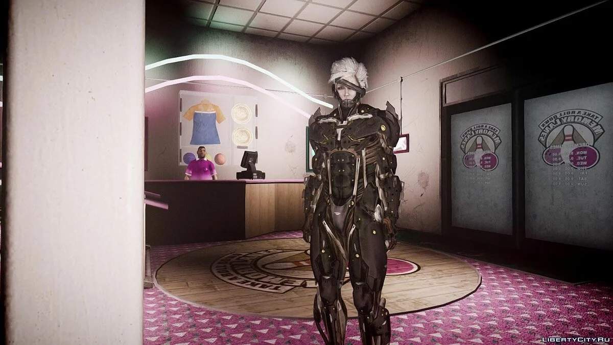 Metal Gear Solid Rising Raiden / GTA 4
