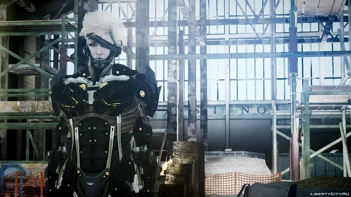 Metal Gear Solid Rising Raiden / GTA 4