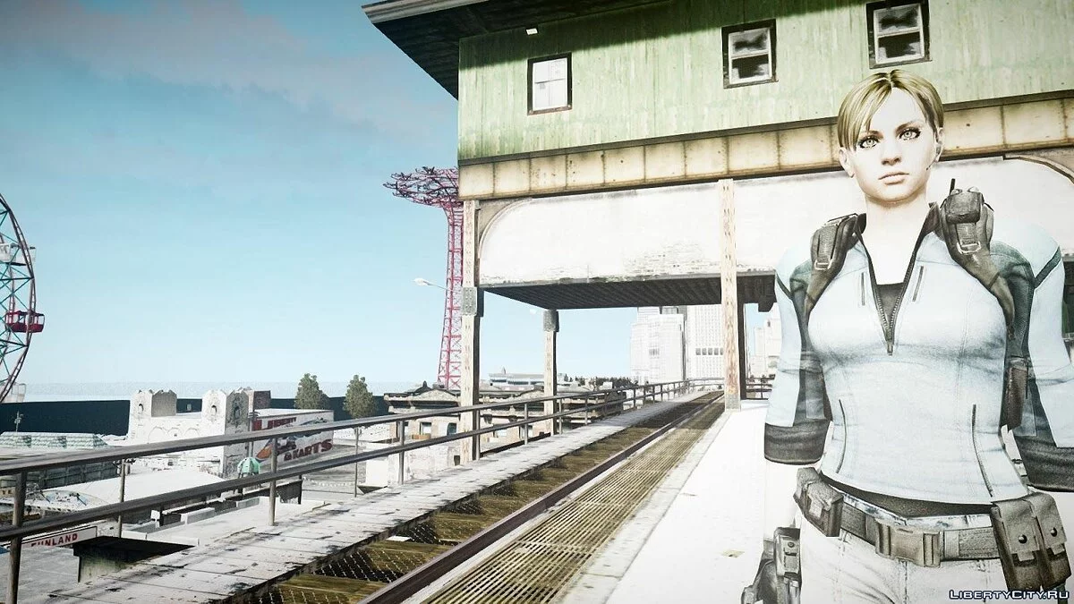 Resident Evil 5 Jill Valentine / GTA 4