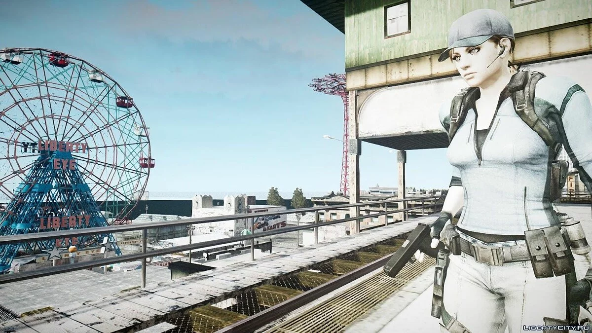 Resident Evil 5 Jill Valentine / GTA 4