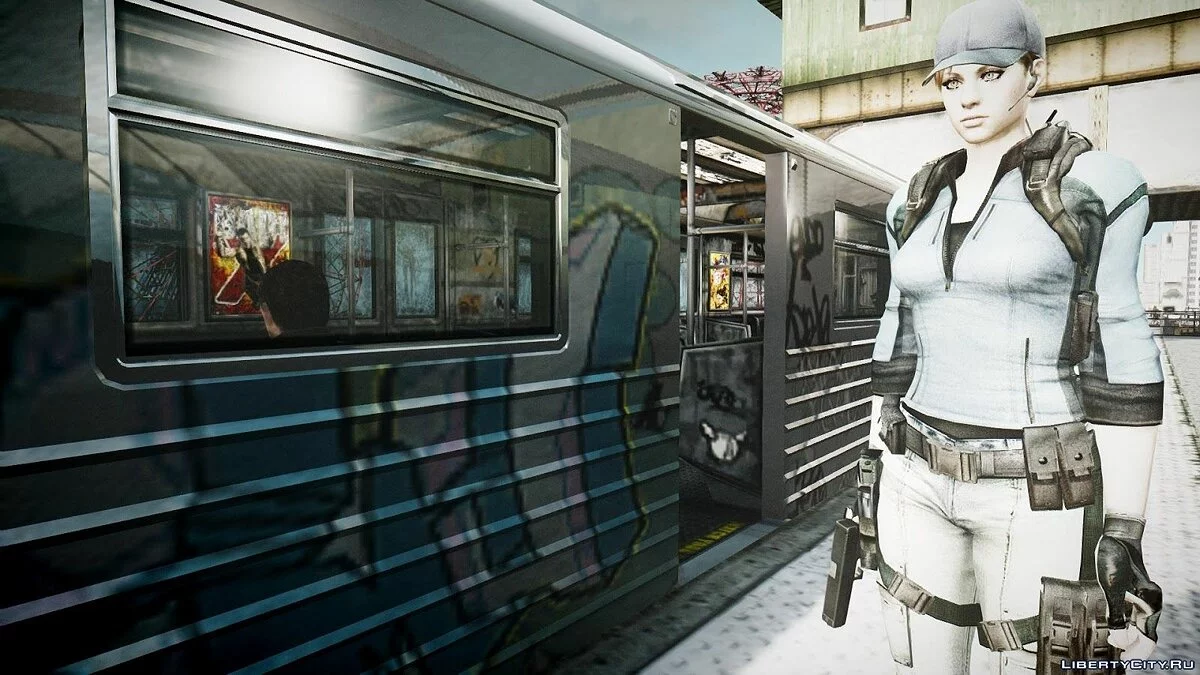 Resident Evil 5 Jill Valentine / GTA 4