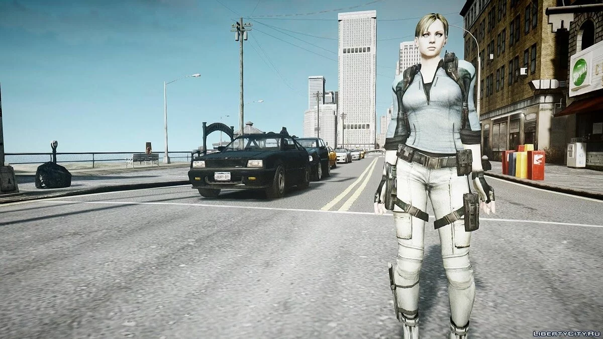 Resident Evil 5 Jill Valentine / GTA 4