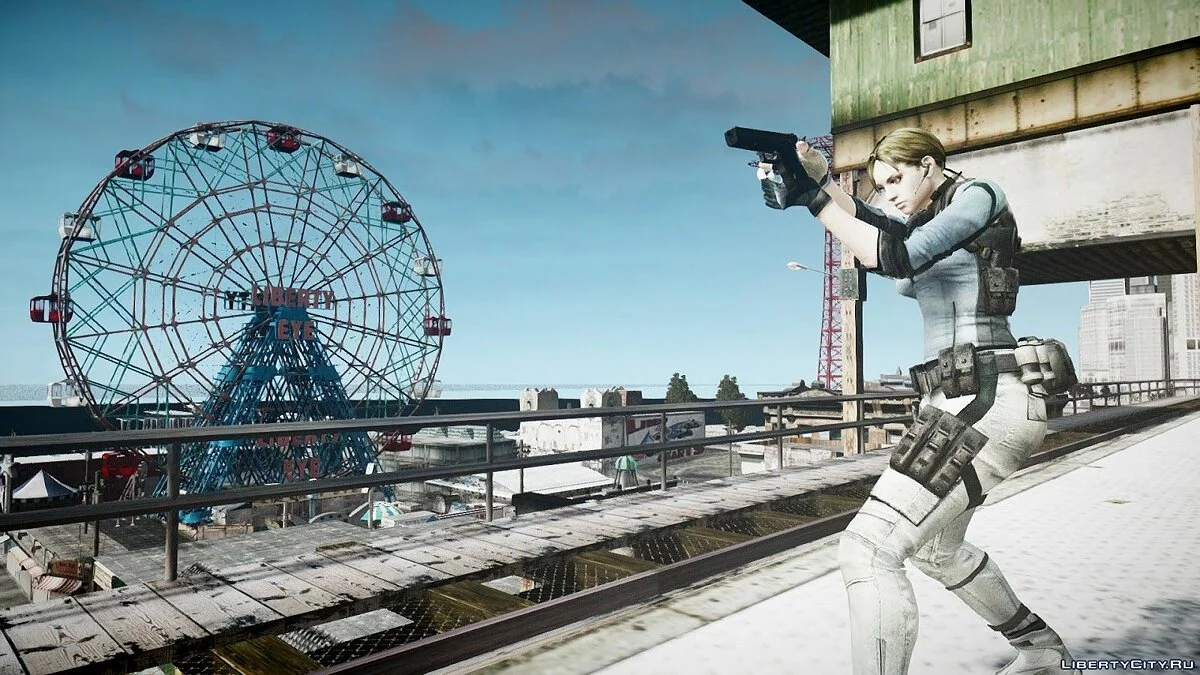 Resident Evil 5 Jill Valentine / GTA 4