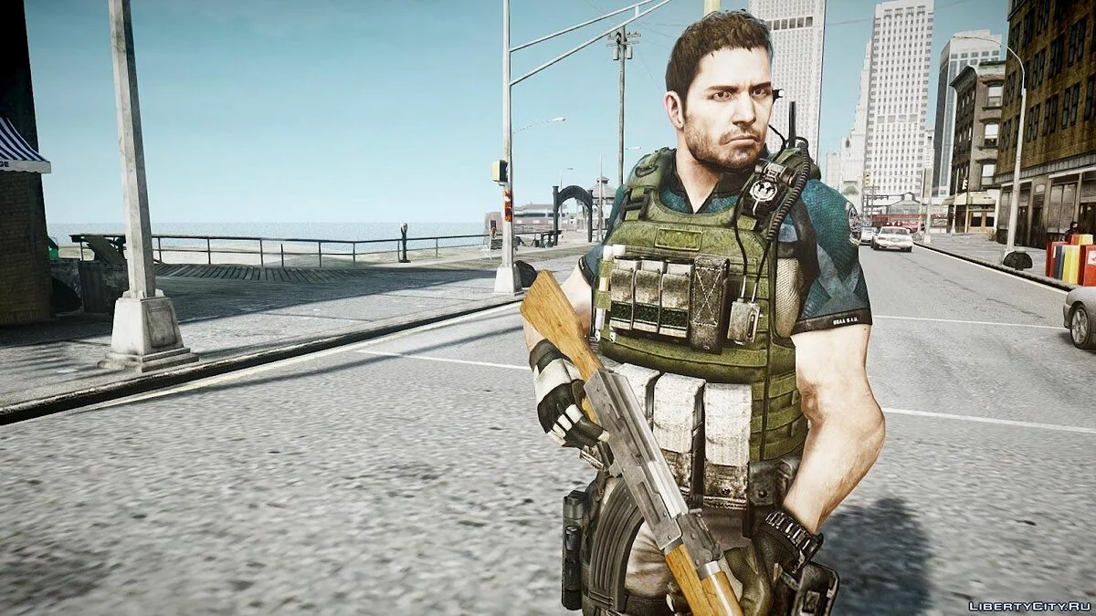 Resident Evil 6 Chris Redfield / GTA 4