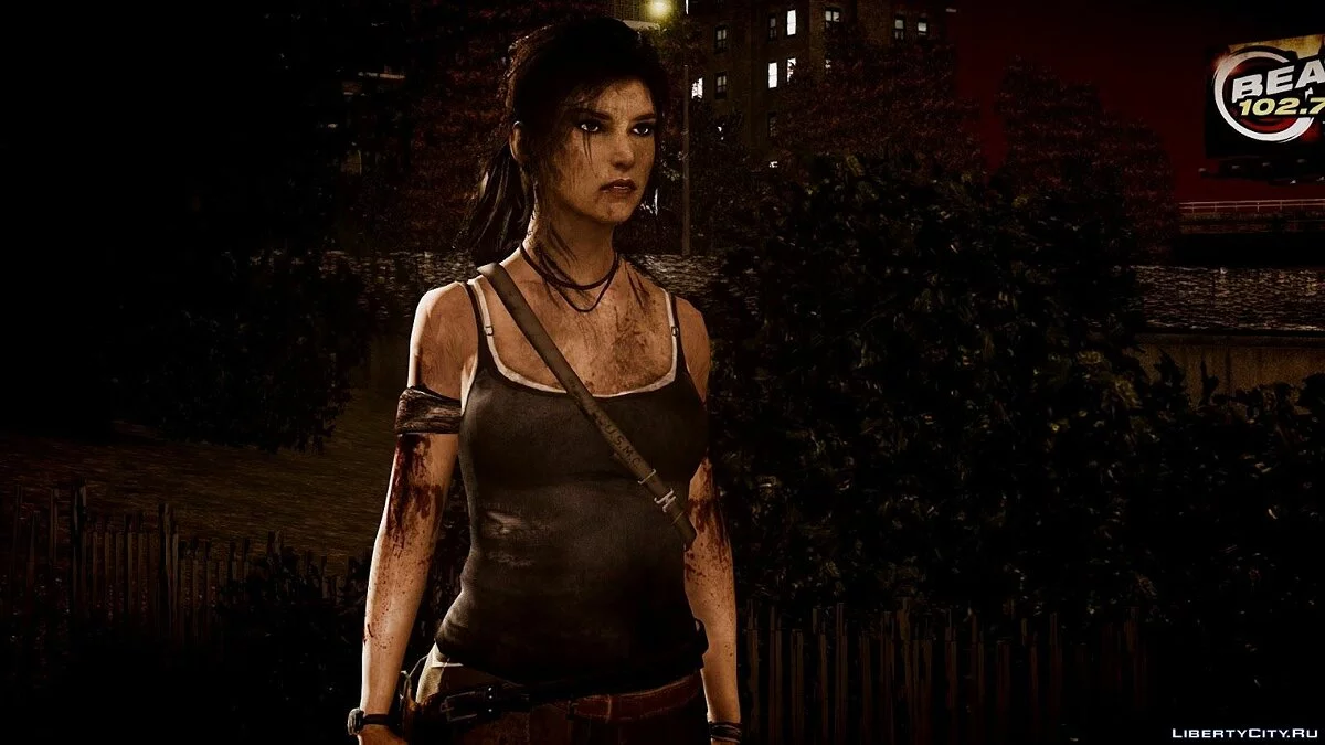 Tomb Raider Lara Croft / GTA 4