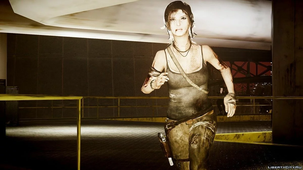 Tomb Raider Lara Croft / GTA 4