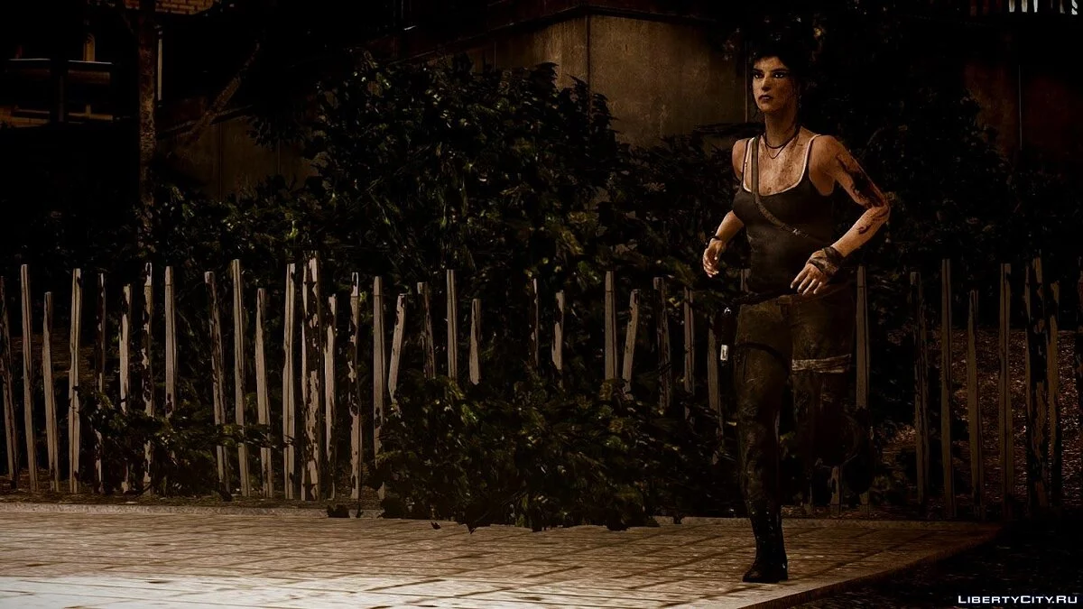 Tomb Raider Lara Croft / GTA 4