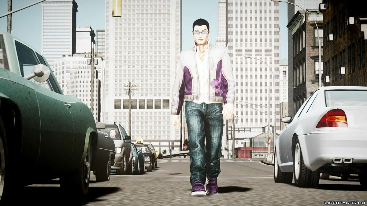 Скачать Saints Row The Third Johnny Gat для GTA 4