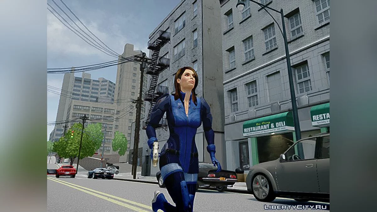 Эшли Уильямс из Mass Effect / GTA 4