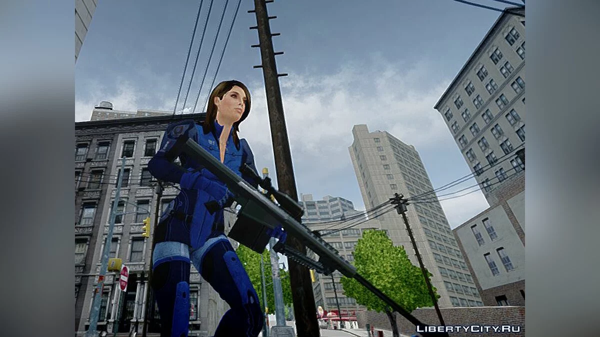 Эшли Уильямс из Mass Effect / GTA 4