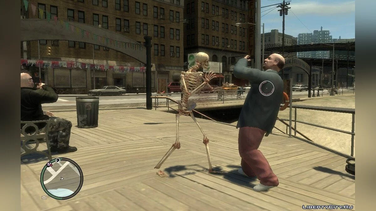 Скелет / GTA 4