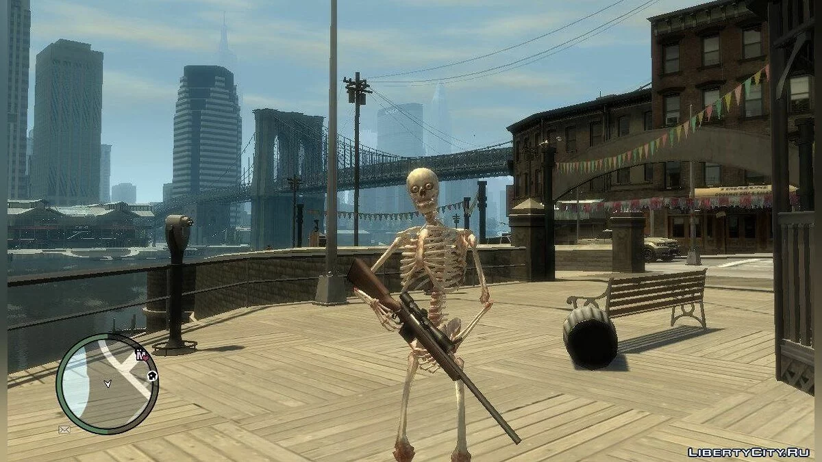Скелет / GTA 4