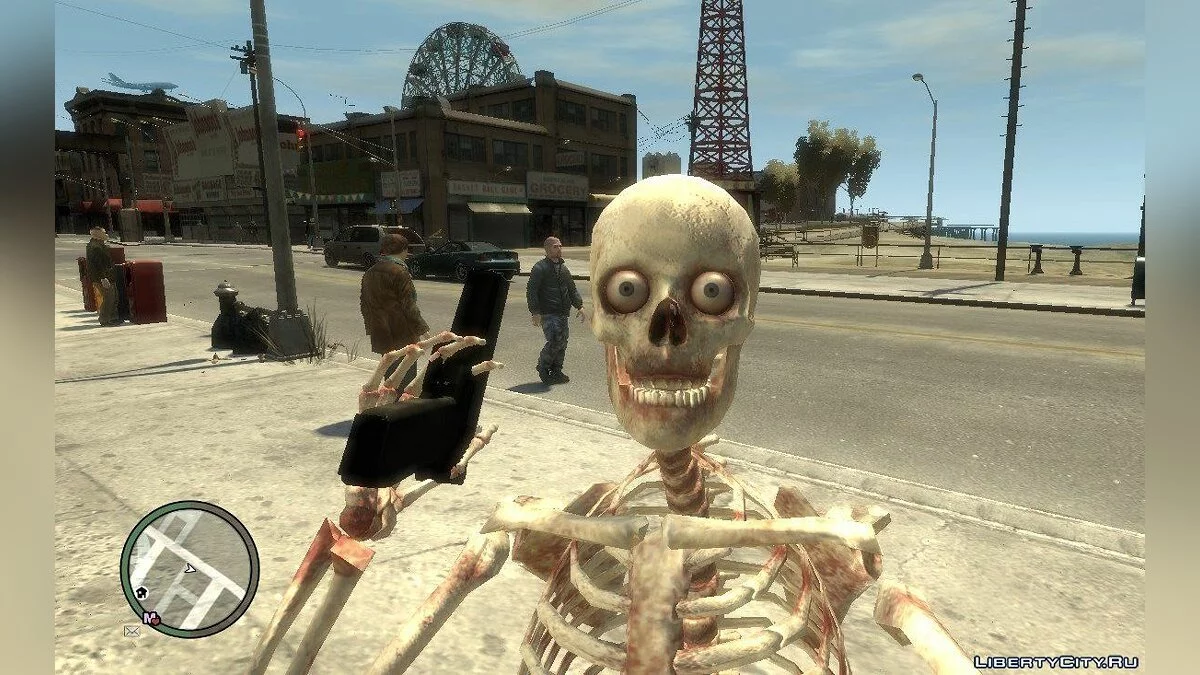 Скелет / GTA 4