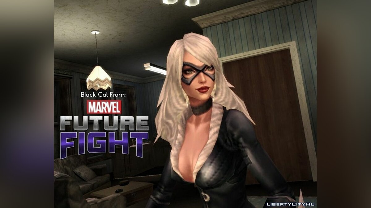 Скачать Черная кошка из игры Marvel: Future Fight для GTA 4