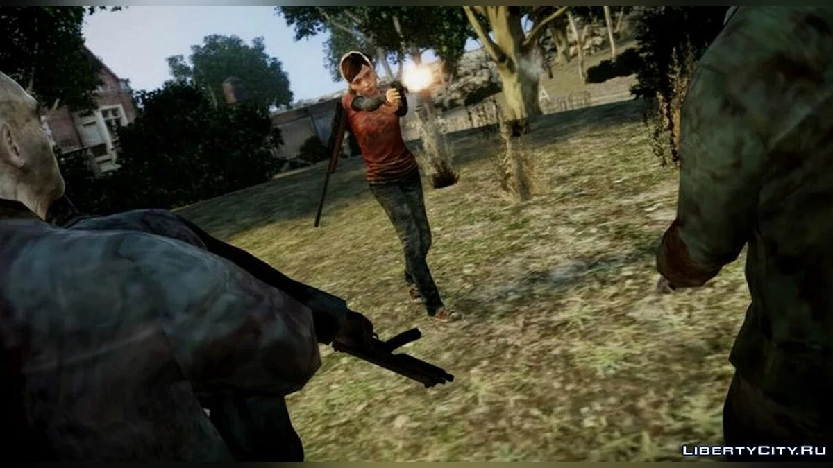 Элли из игры The Last of us / GTA 4