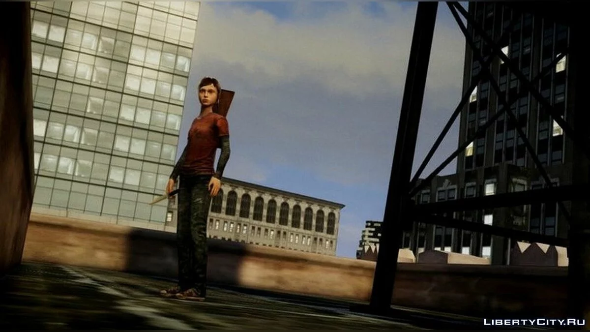Элли из игры The Last of us / GTA 4